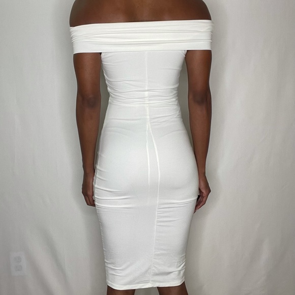 Off Shoulder Bodycon Dress - Picture 4 of 6